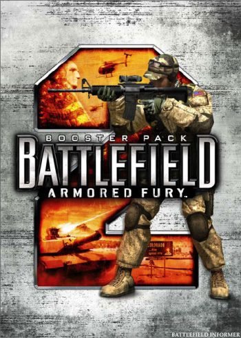 Battlefield 2 Armored Fury Box Art