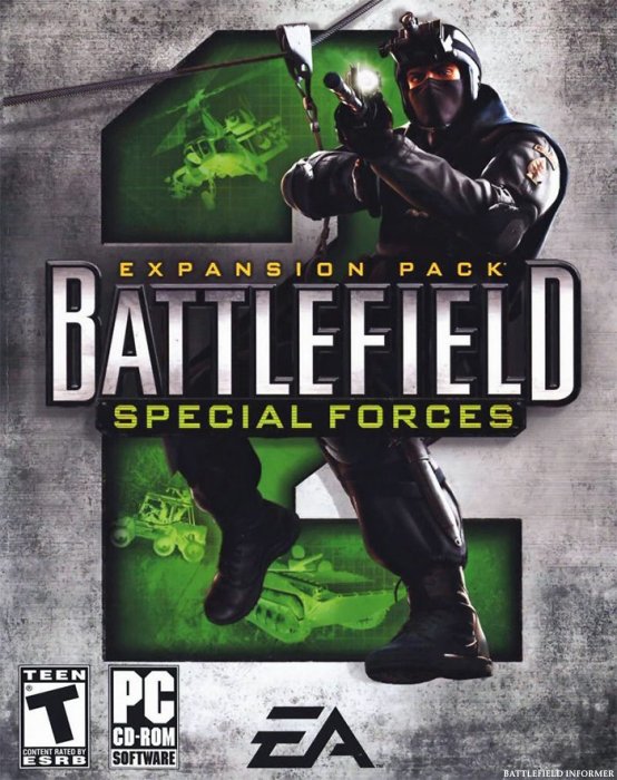 Battlefield 2 Special Forces Box Cover - Front