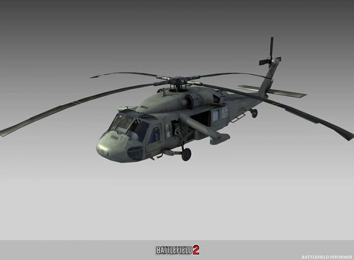 Battlefield 2 HH-60H Seahawk