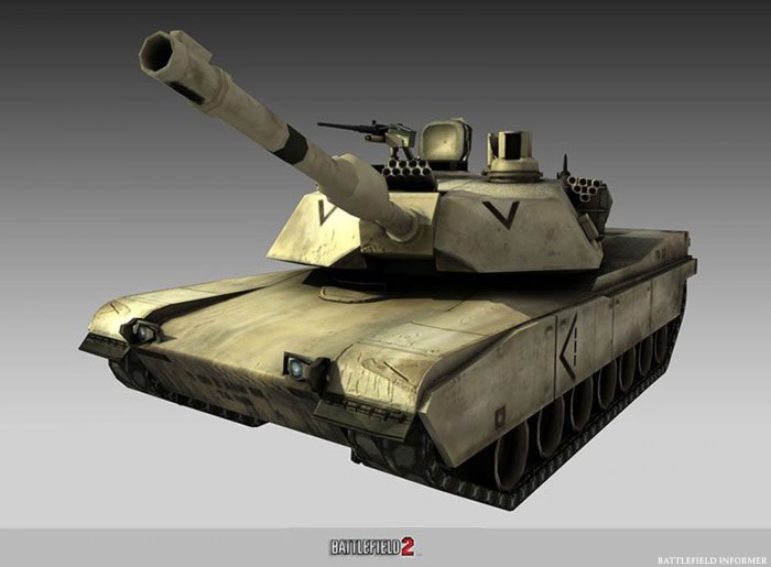Battlefield 2 M1A2 Abrams MBT