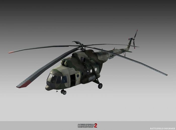 Battlefield 2 MI-17- Hip