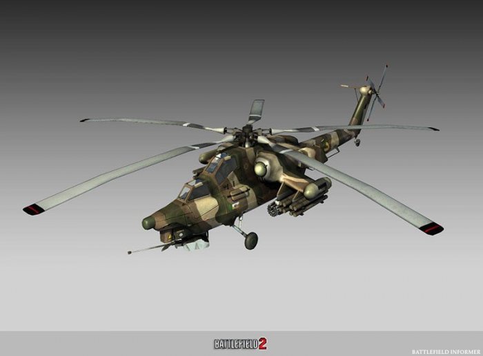 Battlefield 2 MI-28A Havoc