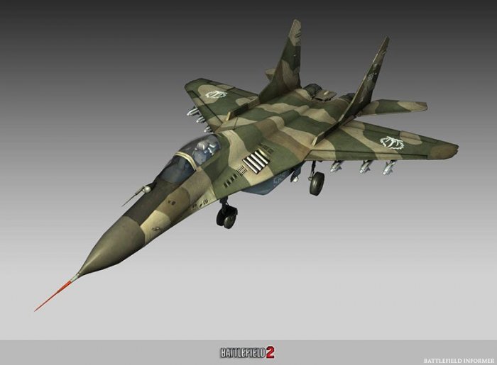 Battlefield 2 MIG-29 Fulcrum
