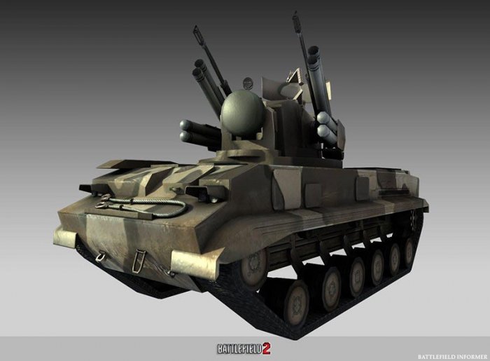 Battlefield 2 Tunguska M1 - ANTI-AIR