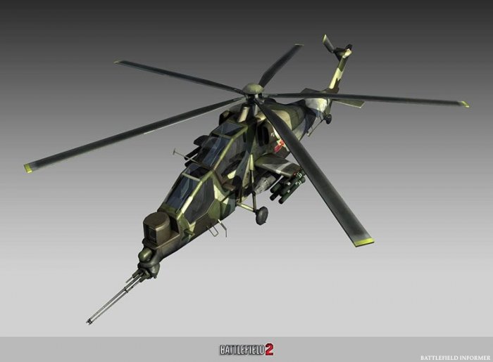 Battlefield 2 WZ-10 - Chinese Helicopter