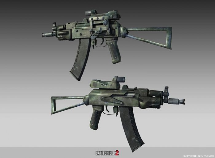 Battlefield 2 AKS-74U