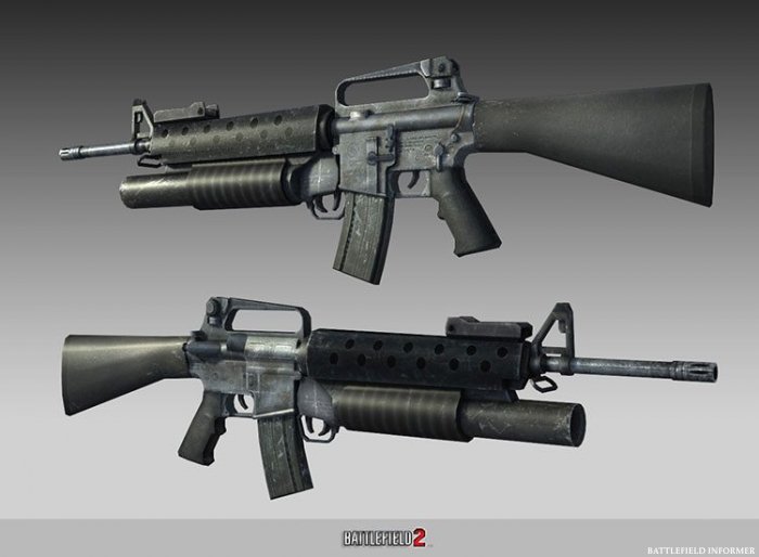Battlefield 2 M203