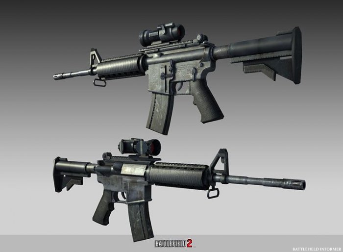 Battlefield 2 M4A1