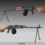 Battlefield 2 RPK-74