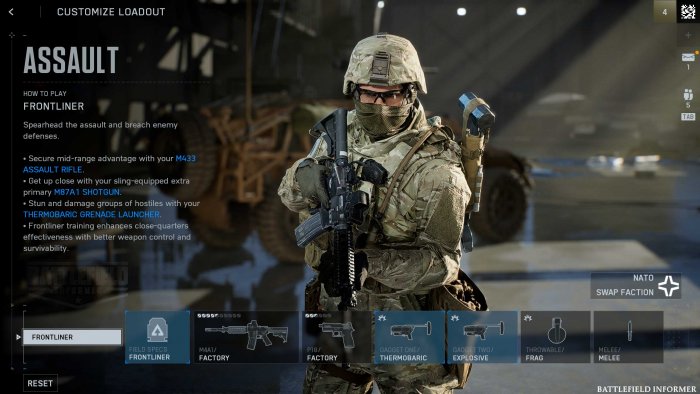 Battlefield 6 NATO Assault Class - 1