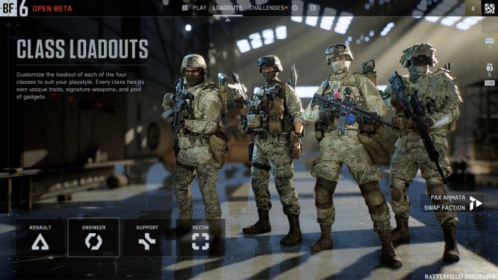 Battlefield 6 NATO Classes
