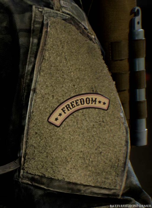 Battlefield 6 Born Free Uniform Patch