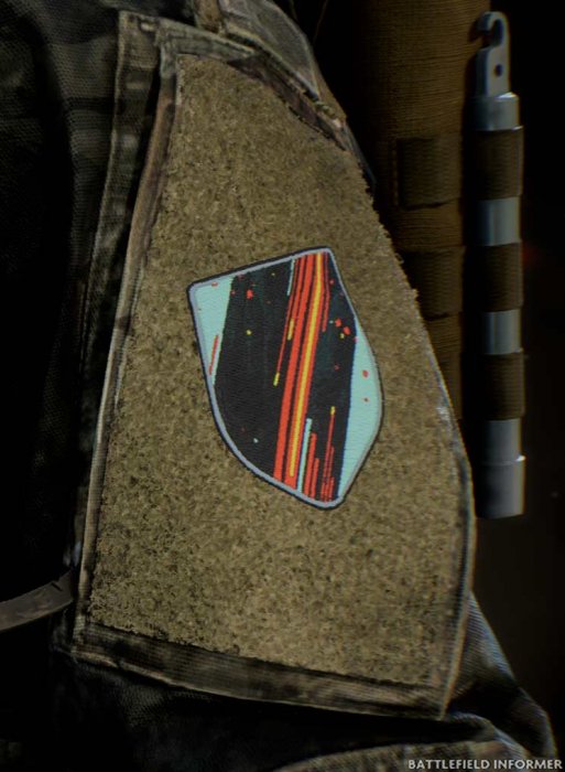 Battlefield 6 Burning Sky Uniform Patch