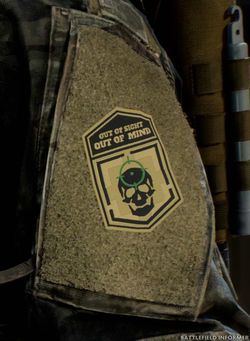 Battlefield 6 Dead Eye Uniform Patch
