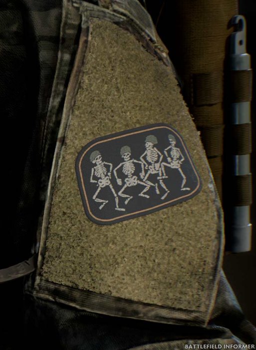Battlefield 6 Skeleton Crew Uniform Patch