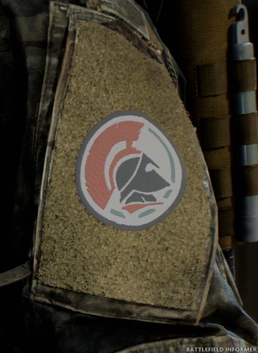 Battlefield 6 Spartan Tactics Uniform Patch