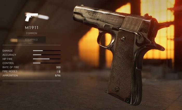 battlefield-v-m1911-pistol